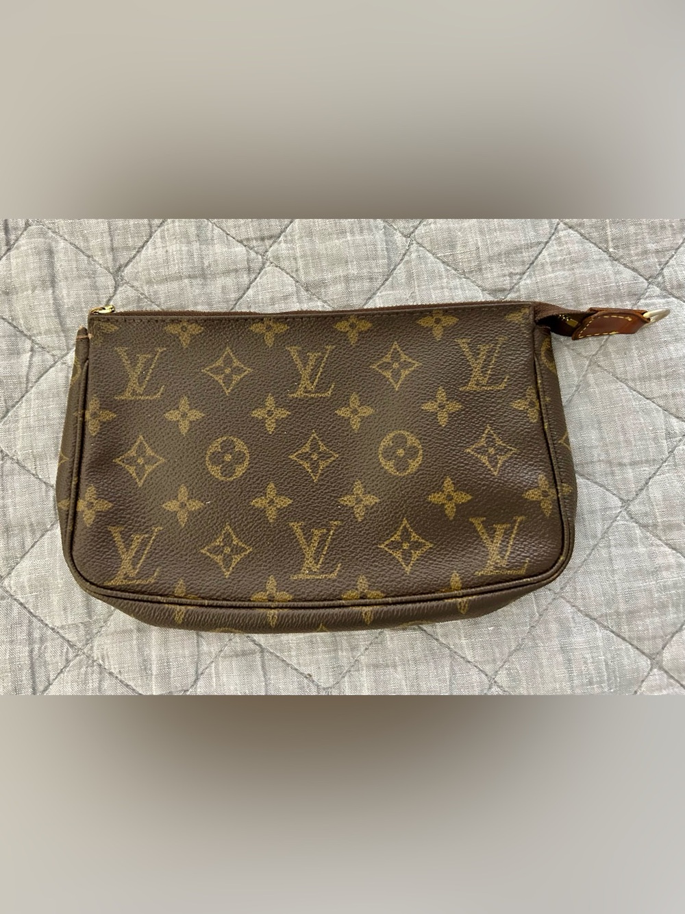 Louis Vuitton Monogram Pochette Accessoires Vintage Clutch No Strap